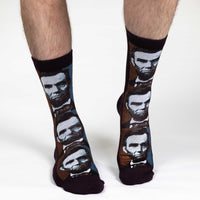 Men's Abraham Lincoln, Portrait Socks