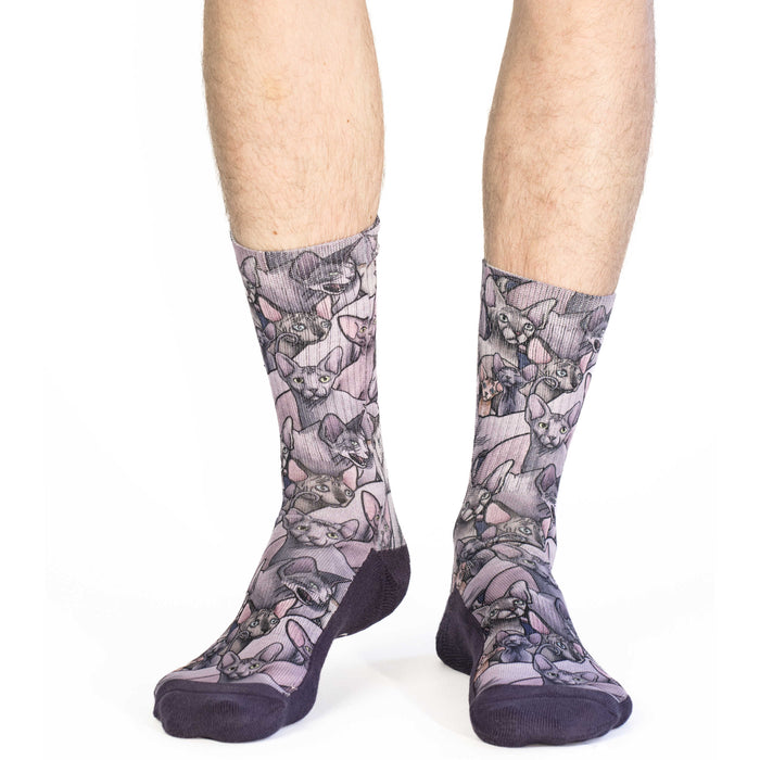 Men's Sphynx Cat Socks