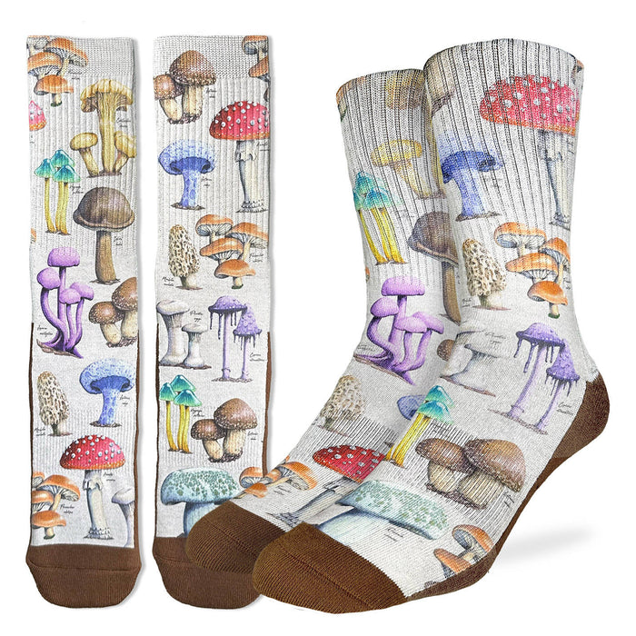 Men's Morphology of Mushrooms Socks