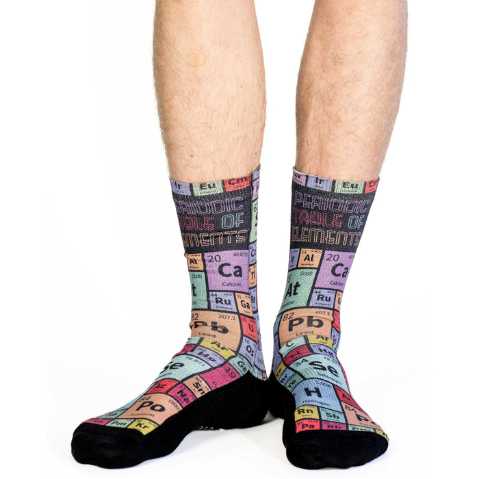 Men's Periodic Table of Elements Socks