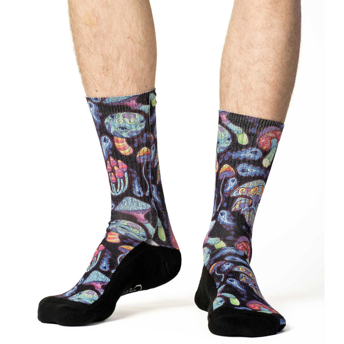 Men's Trippy Mushrooms Socks