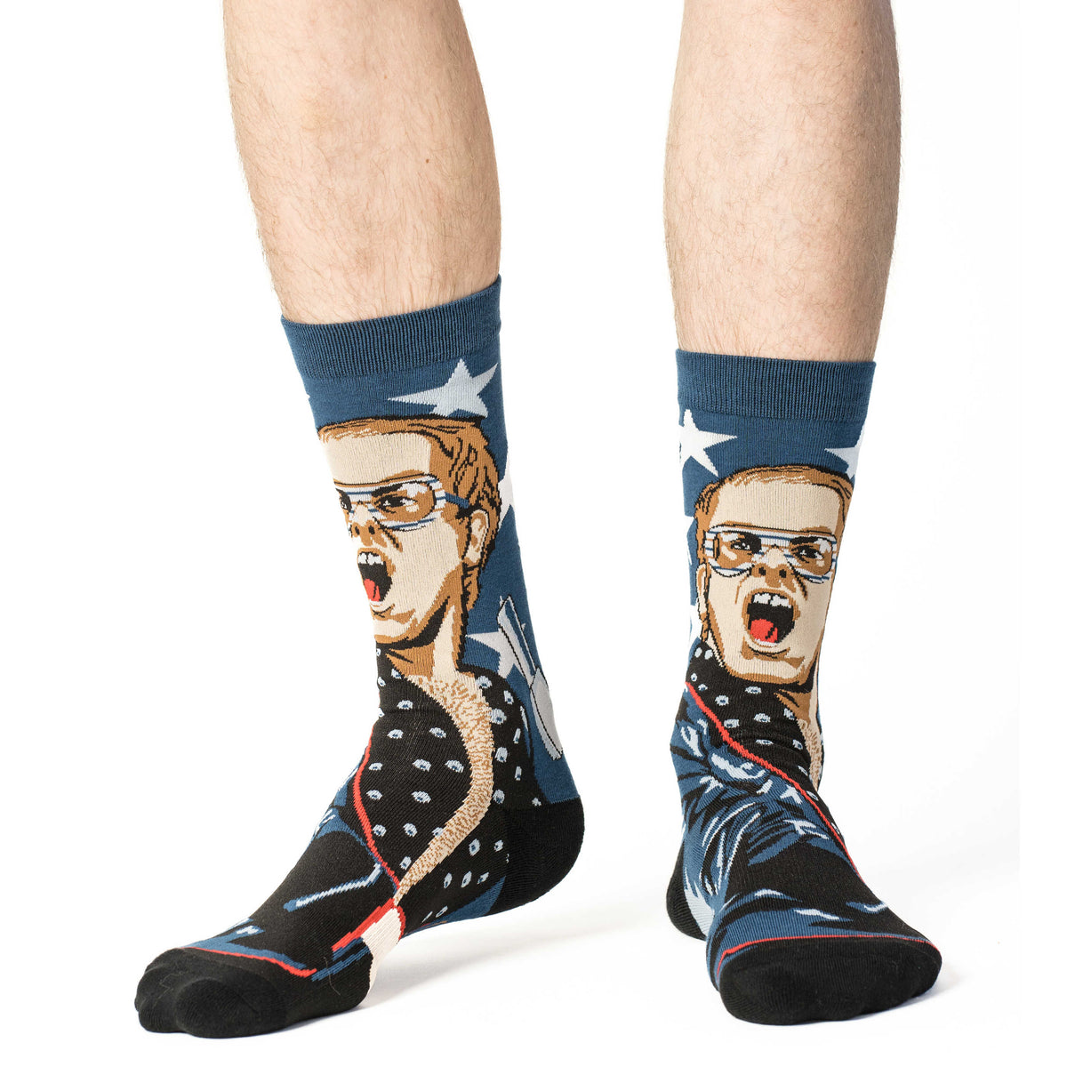 Men's Elton John, Playing Piano Socks