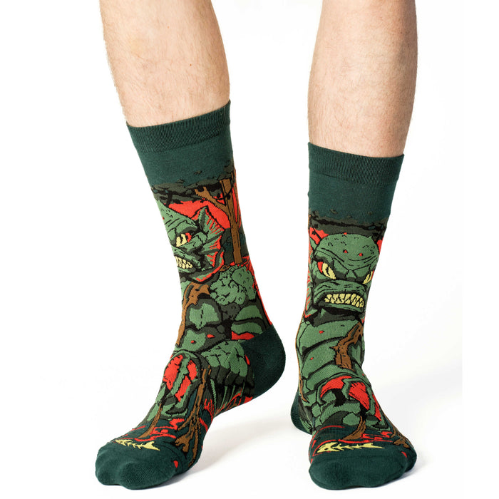 Men's Evil Swamp Creature Socks