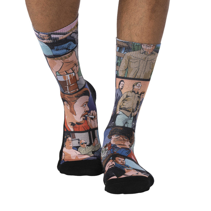 Men's Trailer Park Boys, Comic Strip Socks