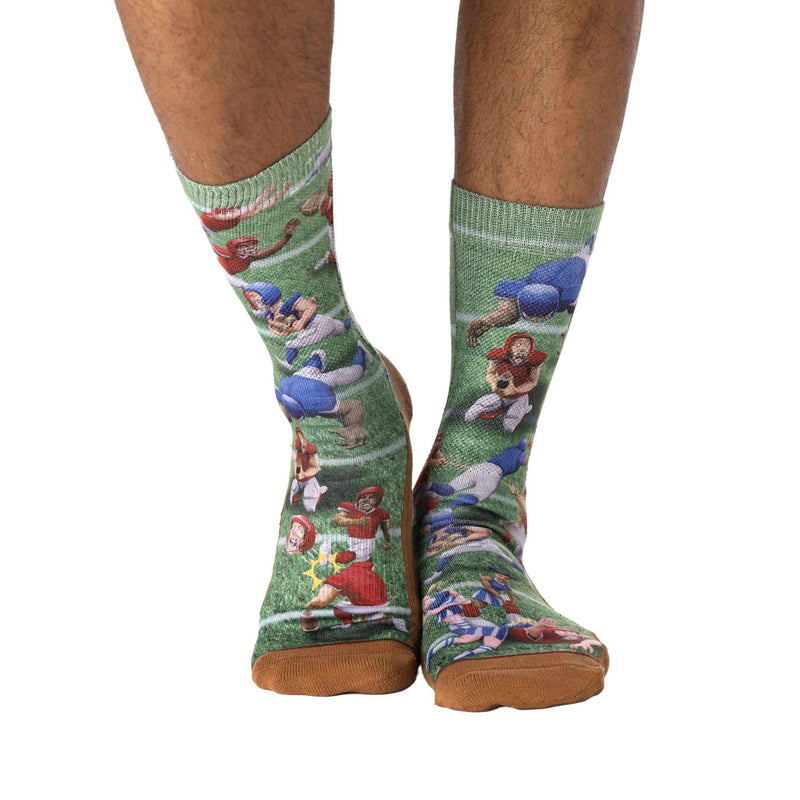 Men's Crazy Football Socks