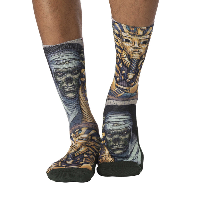 Men's Mummy Escaping Sarcophagus Socks