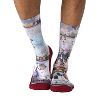 Men's Science Dogs Socks