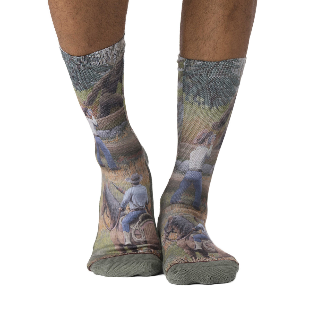 Men's Bigfoot, Patterson-Gimlin Film Socks