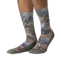 Men's Bigfoot, Patterson-Gimlin Film Socks