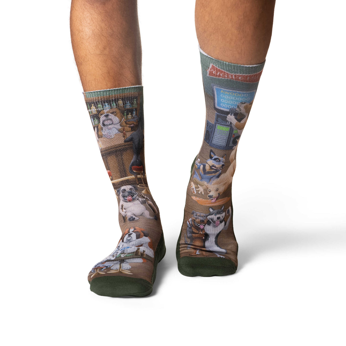 Men's Dog Night at the Pub Socks