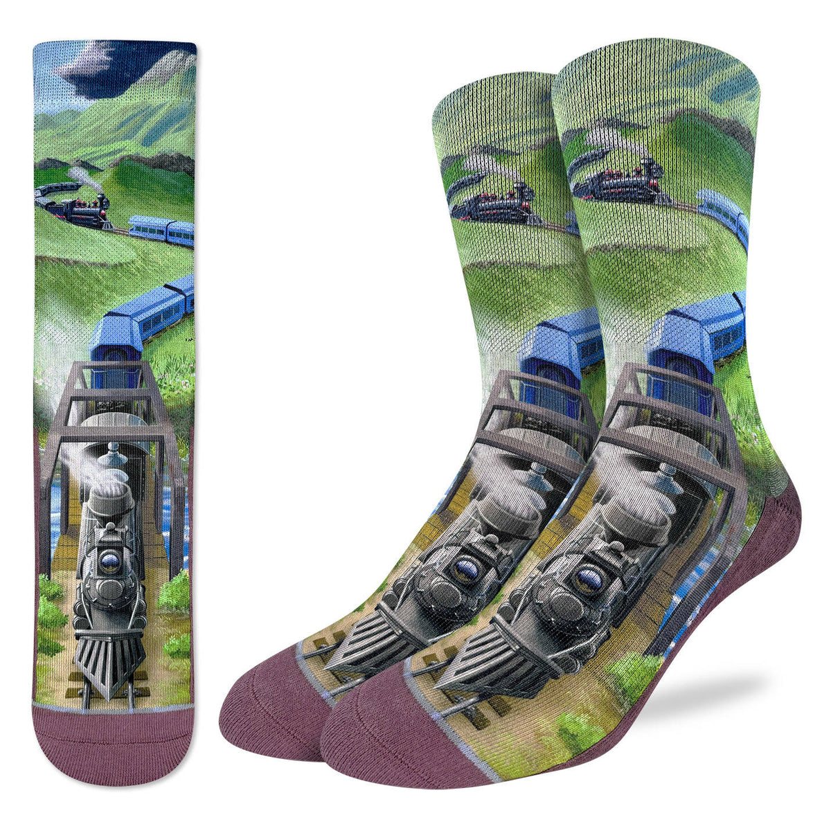 Men's Steam Locomotive Socks