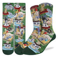 Men's Cats Pooping Socks