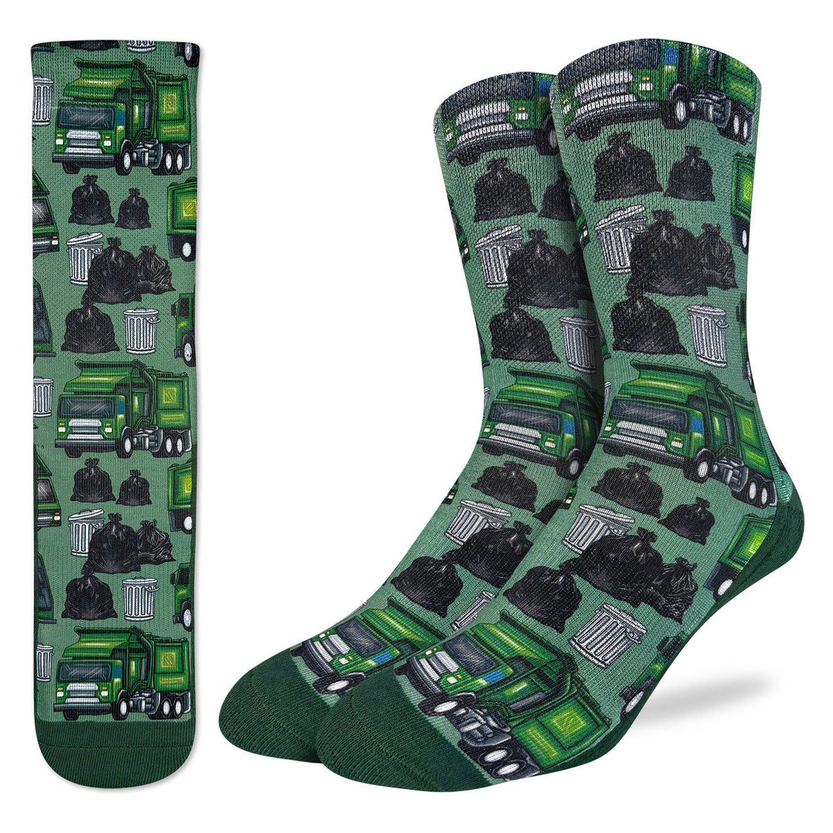 Men's Garbage Trucks Socks