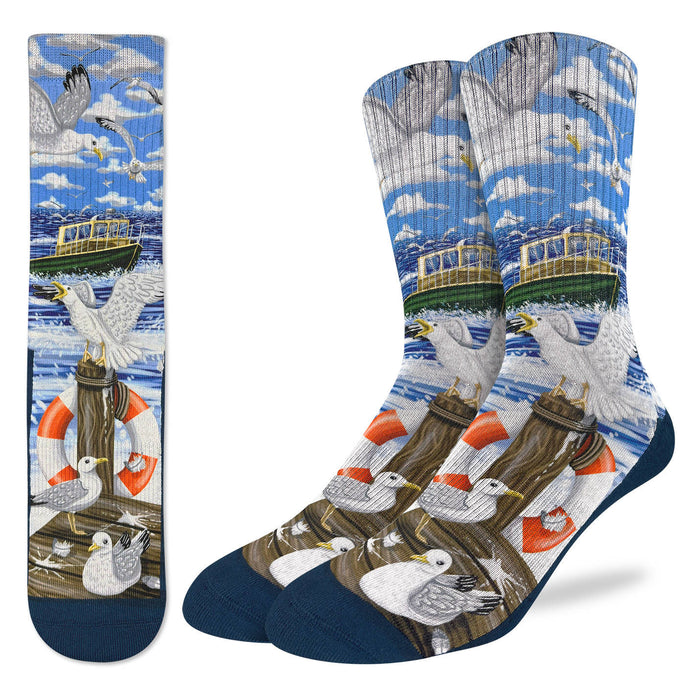 Men's Seagulls at the Pier Socks