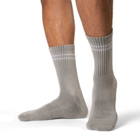 Men's Athletic Socks, Heather Grey