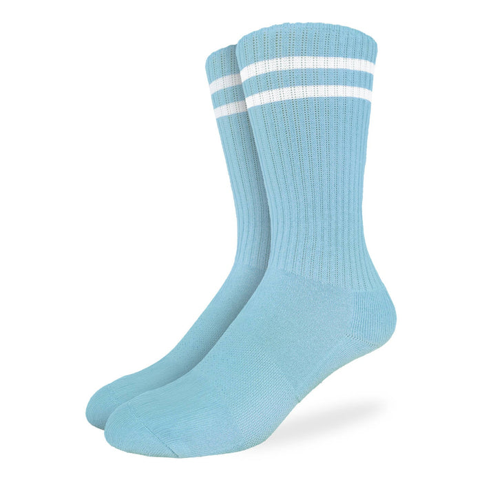 Men's Athletic Socks, Baby Blue
