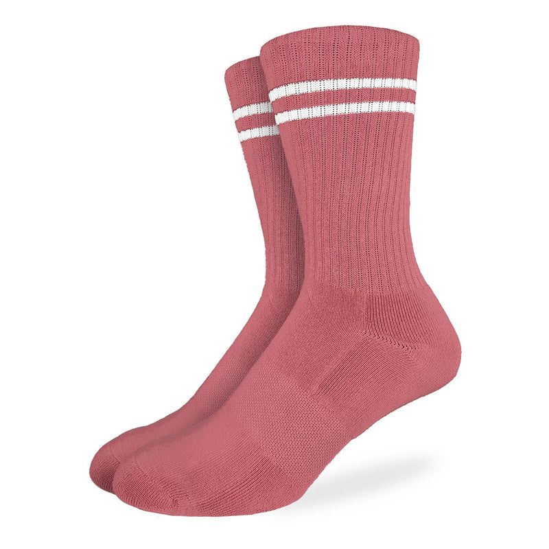 Men's Athletic Socks, Coral