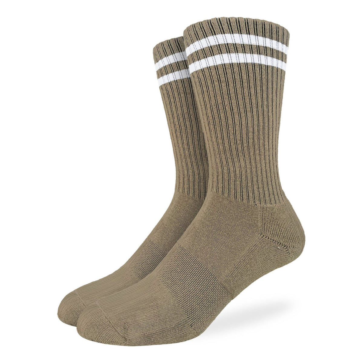 Men's Athletic Socks, Khaki