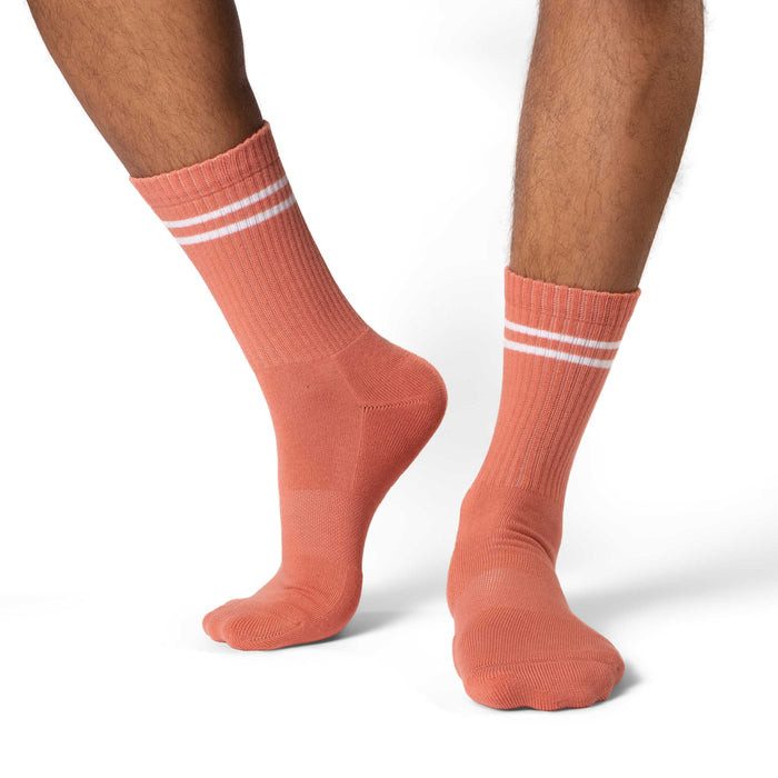 Men's Athletic Socks, Clay