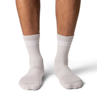 Men's Athletic Socks, Frost Grey