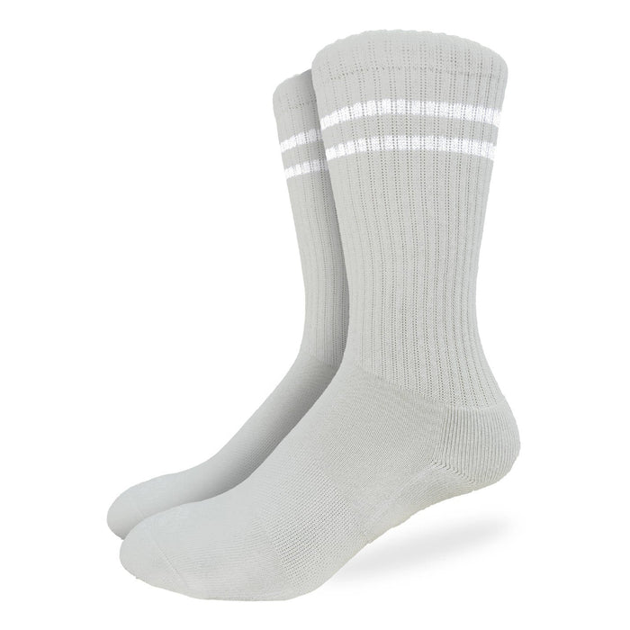Men's Athletic Socks, Frost Grey