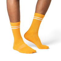 Men's Athletic Socks, Golden Yellow