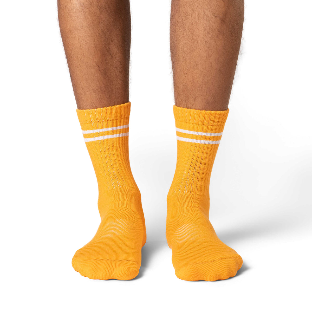 Men's Athletic Socks, Golden Yellow