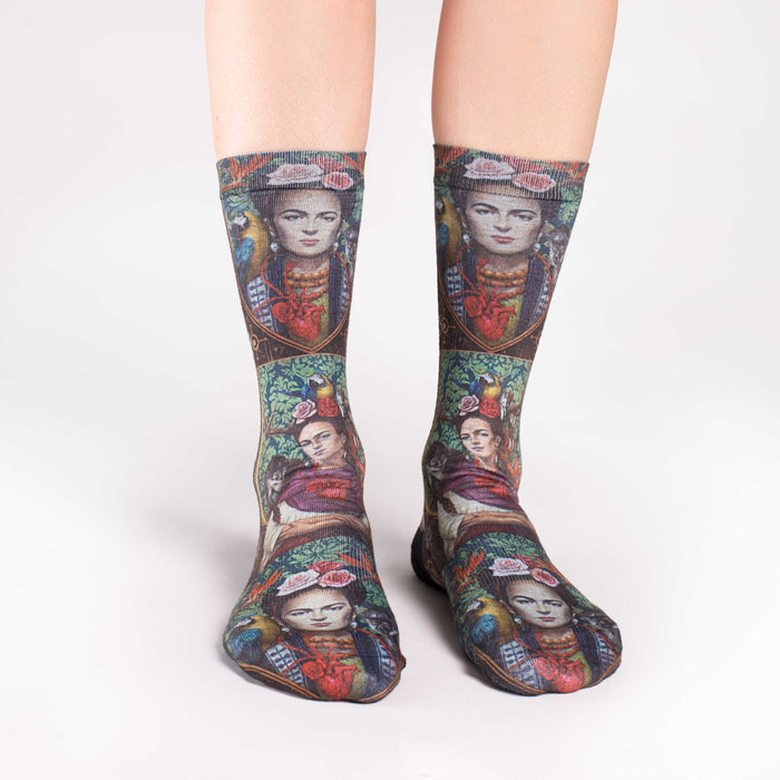 Women's Frida Kahlo, Ode To Frida Kahlo Socks
