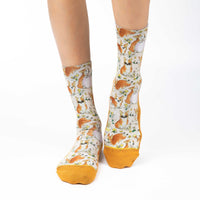 Women's Corgis on a Beach Socks