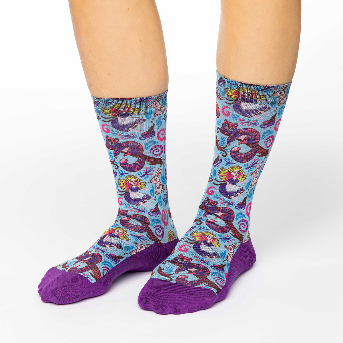 Women's Alice in Wonderland Socks