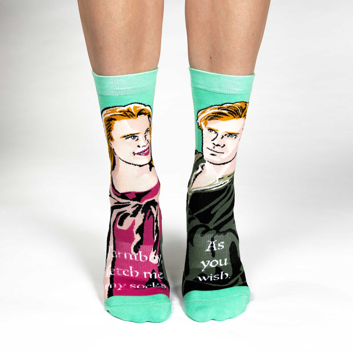 Women's The Princess Bride, Buttercup & Westley Socks