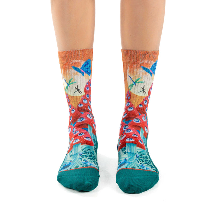 Women's Magic Mushrooms Socks