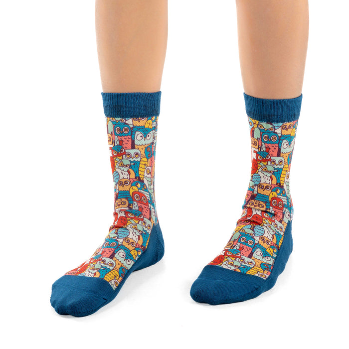Women's Funny Owls Socks