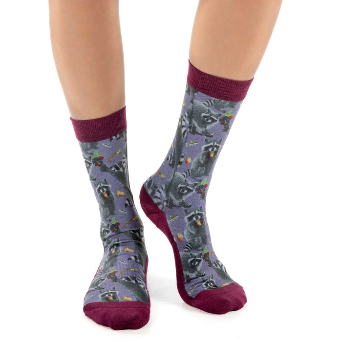 Women's Hungry Raccoons Socks