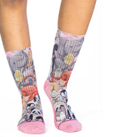 Women's Animals Drinking Bubble Tea Socks