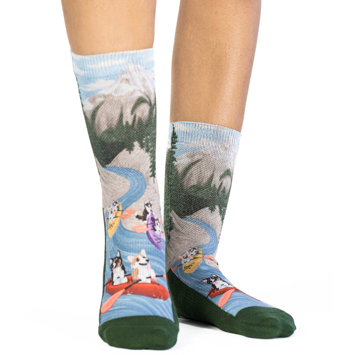 Women's Corgi's Kayaking Socks