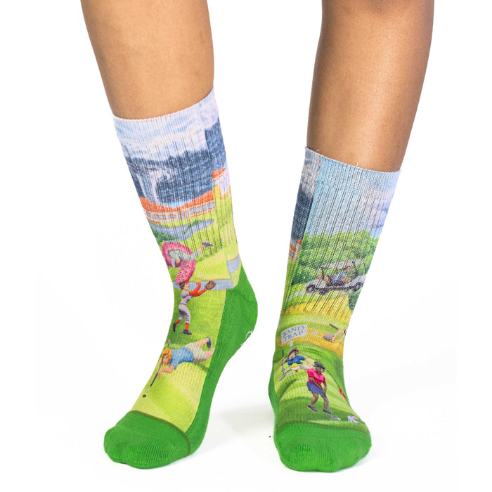 Women's Crazy Golf Socks