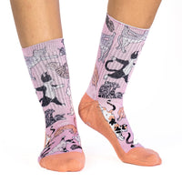 Women's Yoga Cats Socks