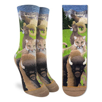 Women's North American Animals Socks