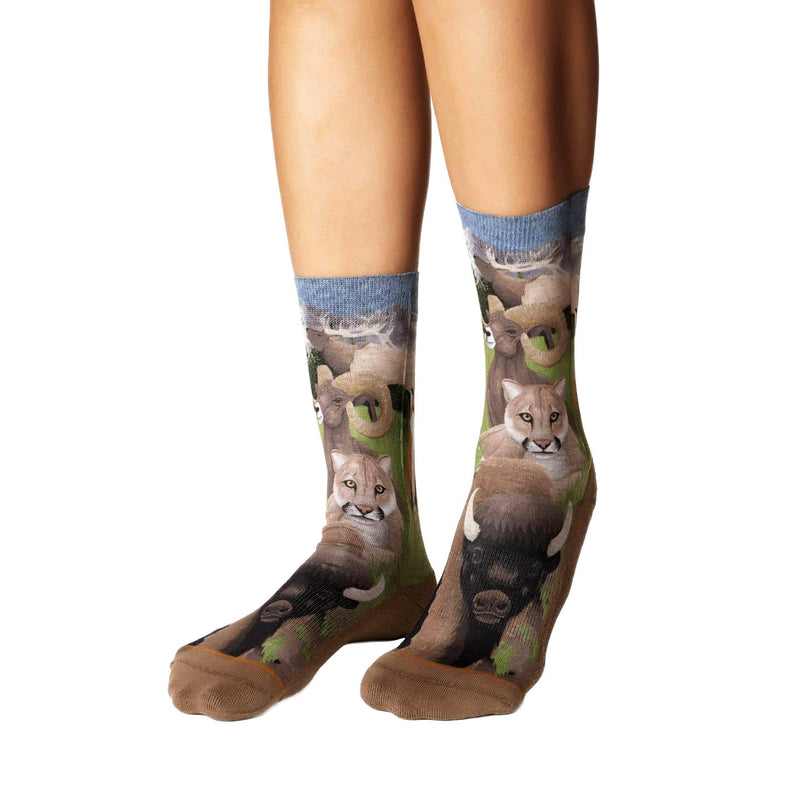 Women's North American Animals Socks