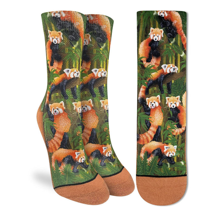 Women's Red Pandas Socks