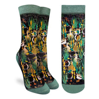 Women's Mallard Ducks in the Marsh Socks