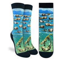 Women's Floating Sea Otters Socks