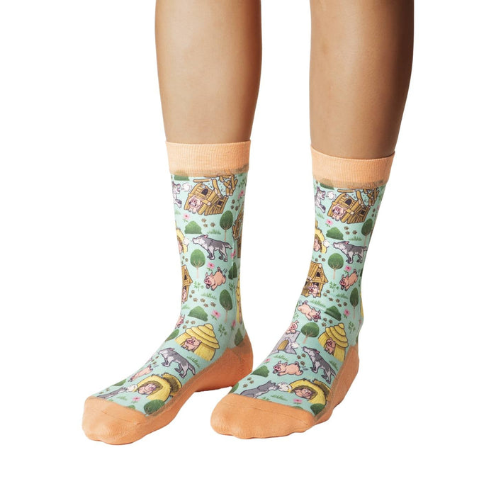 Women's The Three Little Pigs Socks