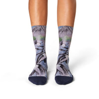 Women's Breaching Orcas Socks