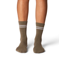 Women's Athletic Socks, Sage Green