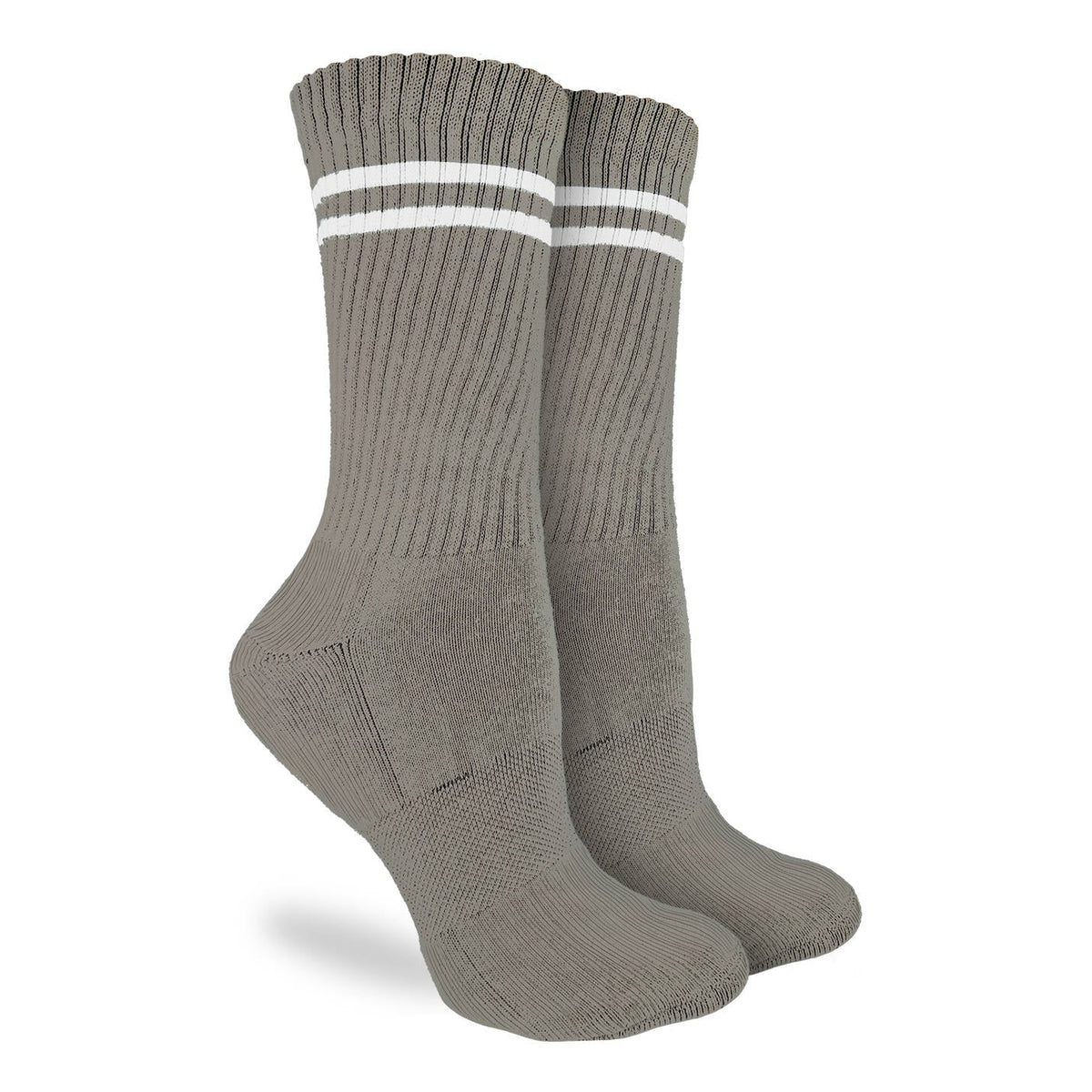 Women's Athletic Socks, Stone Grey
