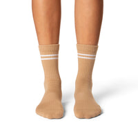 Women's Athletic Socks, Sand