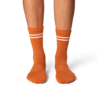 Women's Athletic Socks, Rust