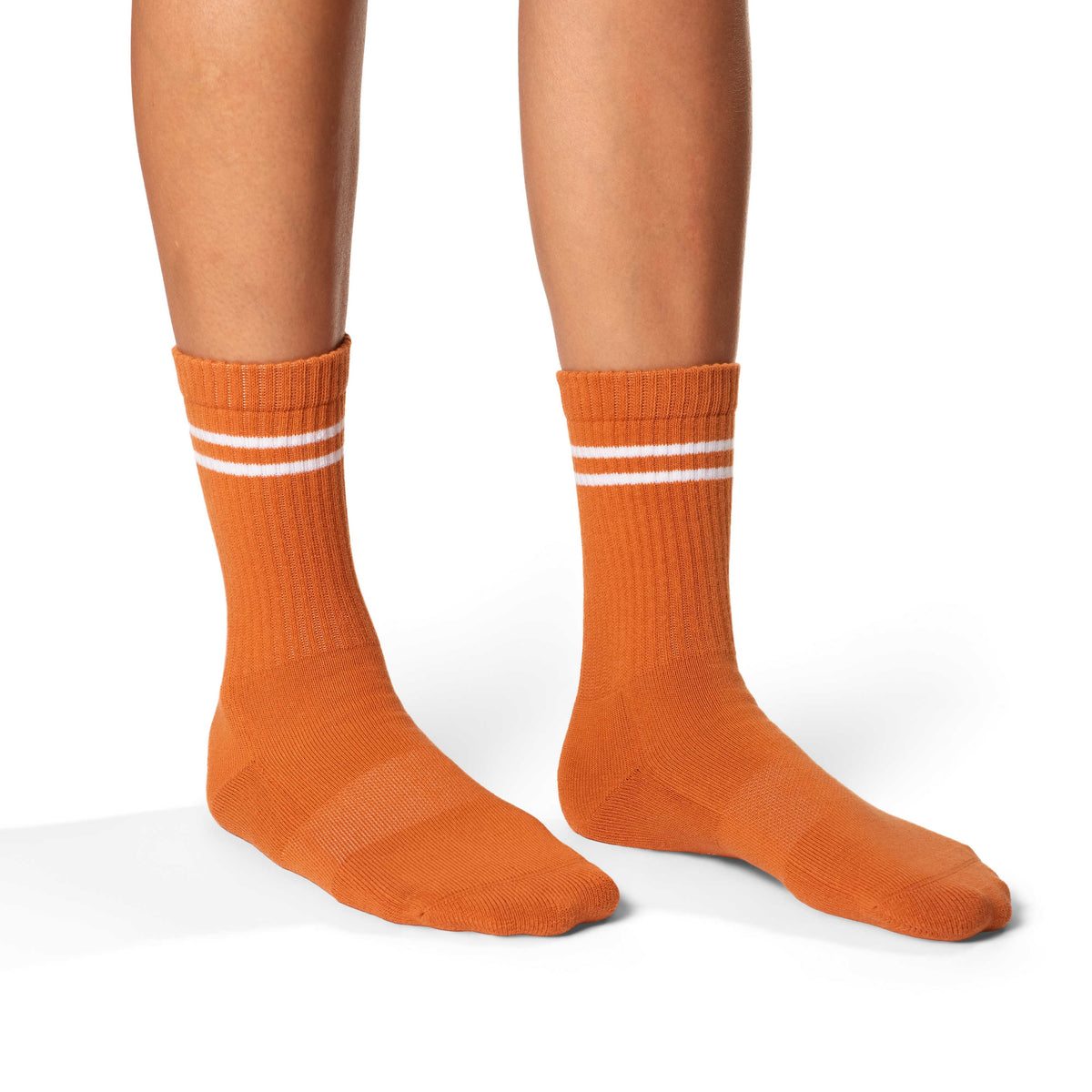 Women's Athletic Socks, Rust